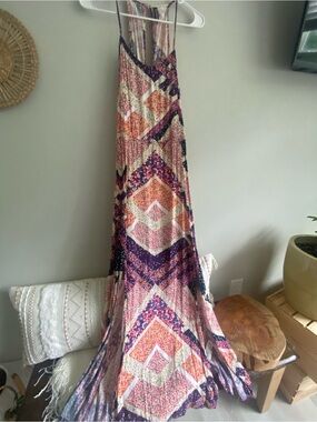 contrast maxi dress MIYRA CONTRAST MAXI DRESS – THIRTYWAY